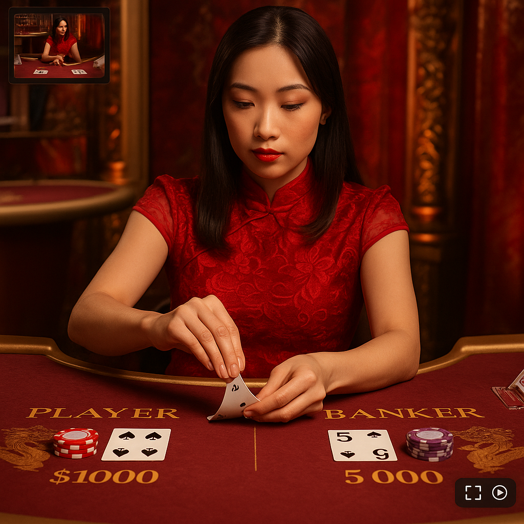 VipZino - Live Baccarat - Evolution Gaming