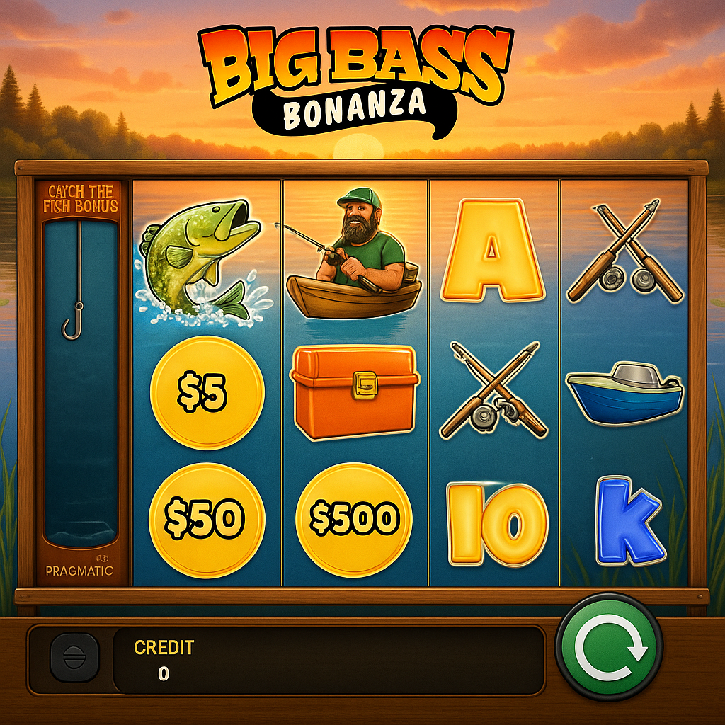 VipZino - Big Bass Bonanza Slot Game - Online Casino