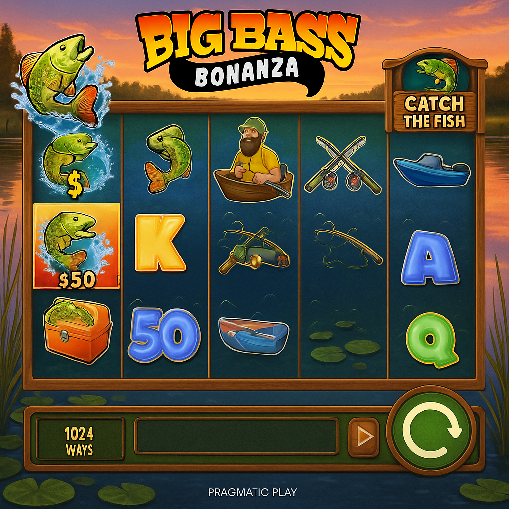 VipZino - Big Bass Bonanza Slot Game - Pragmatic Play