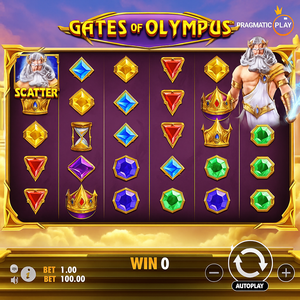 VipZino - Gates of Olympus Slot Game - Pragmatic Play